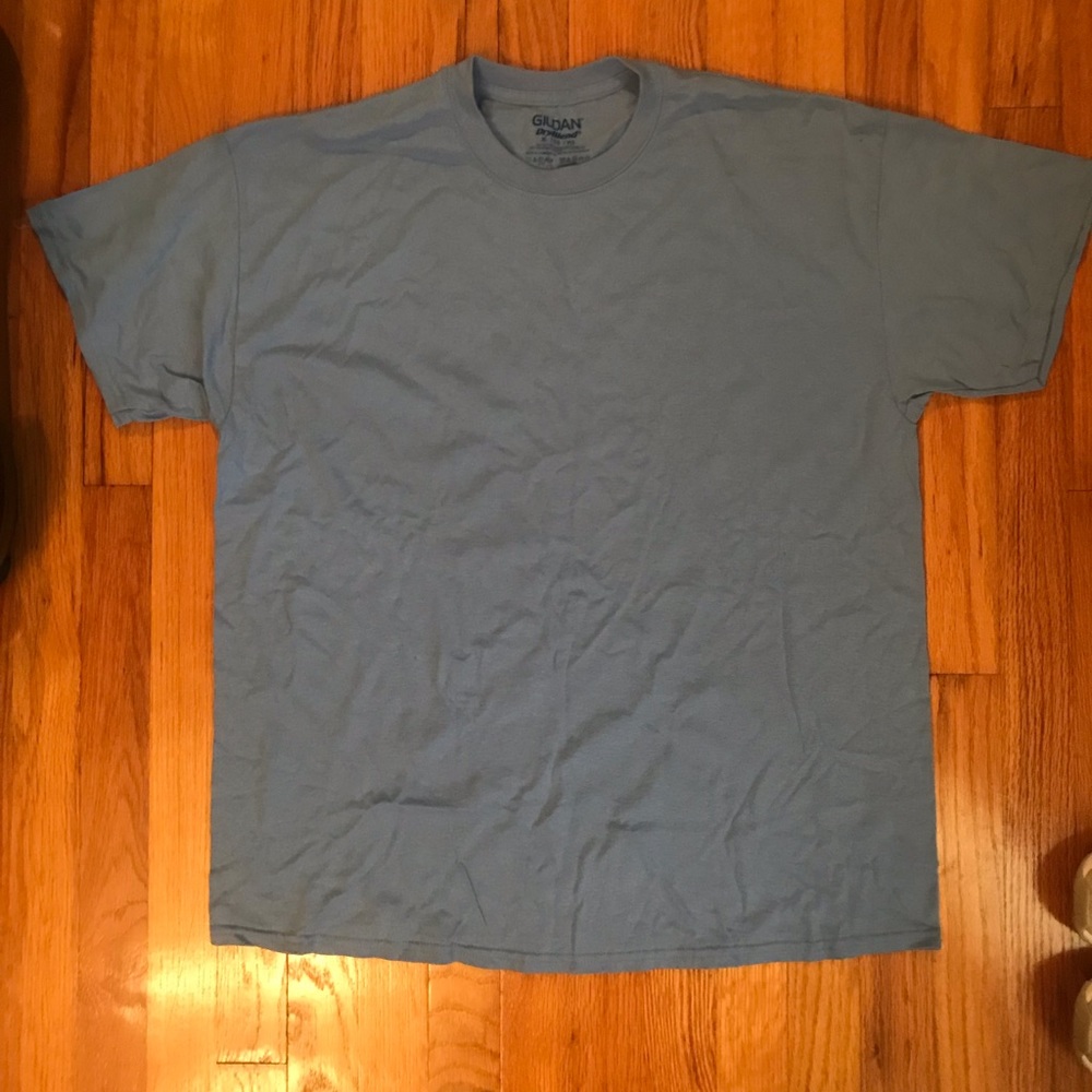 Gildan Carolina blue tee, XL
